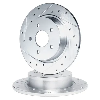 R1 Concepts WGPN1-63131 Brake Rotor- D/S - Silver
